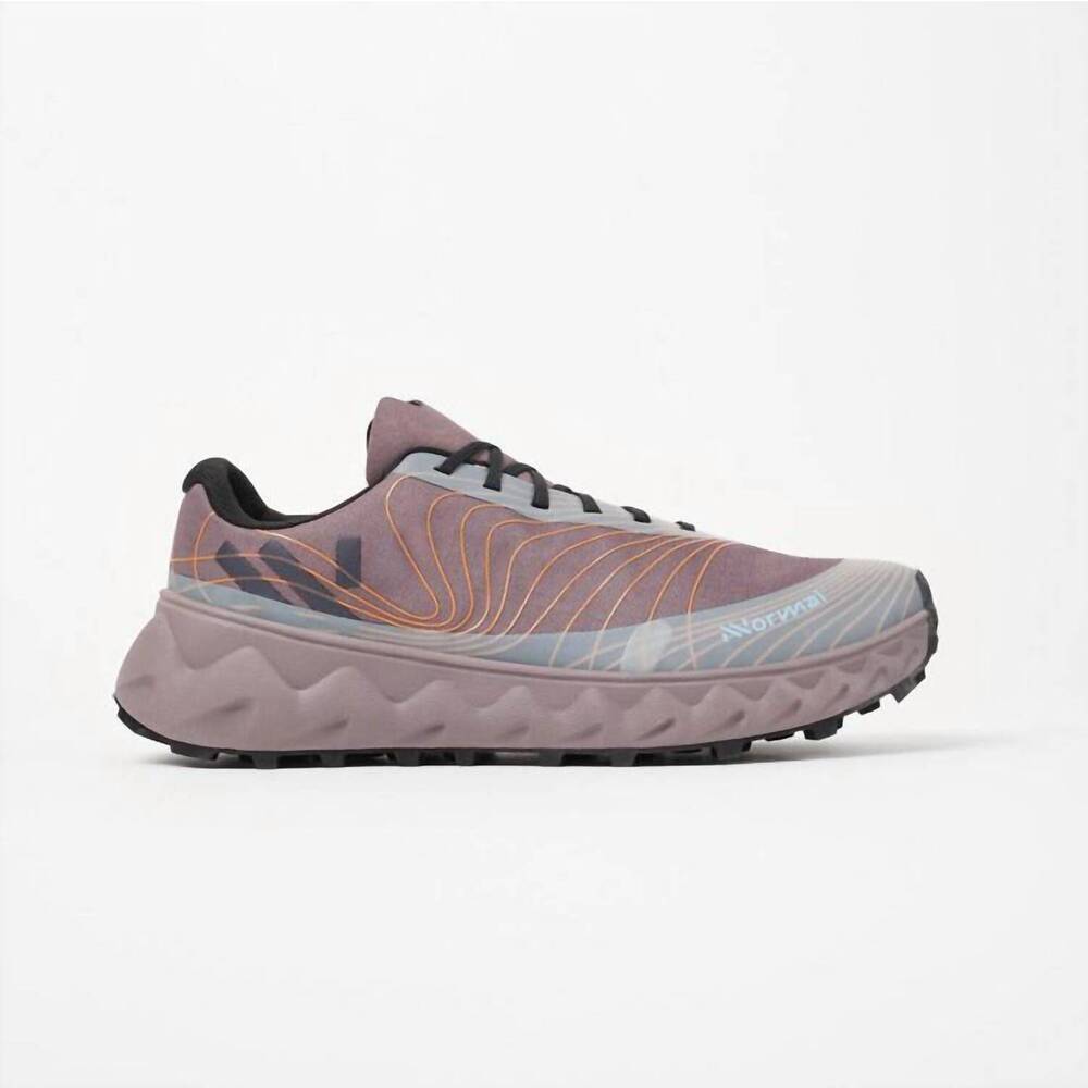 NEW NNORMAL men's tomir waterproof shoes in purple/orange